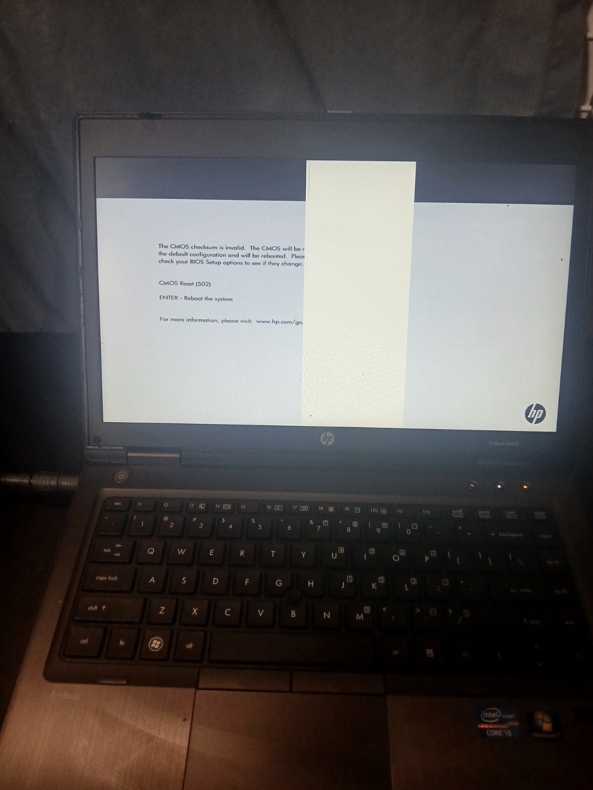 HP PROBOOK 6460B – FOR PARTS OR REPAIR, INTEL I5 2520M – 4GB RAM – BROKEN LCD