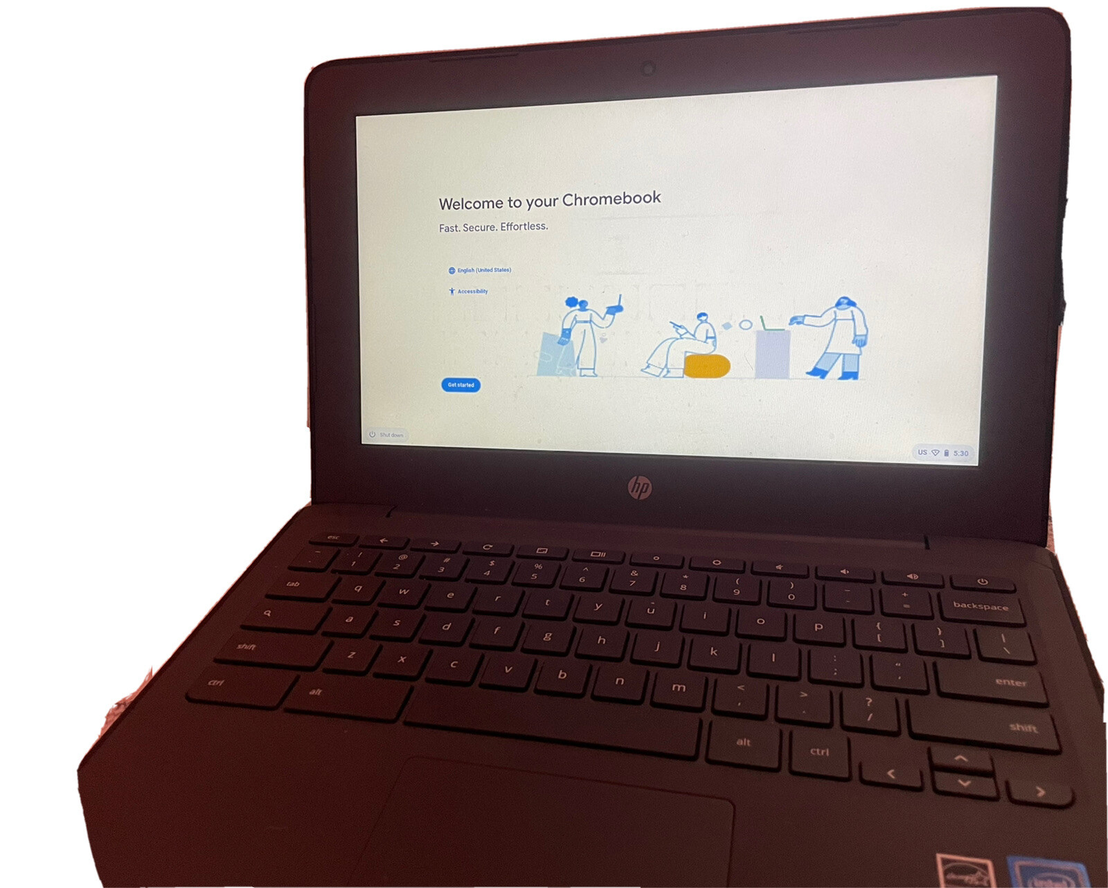 hp chromebook 11 G6 EE W/Charger