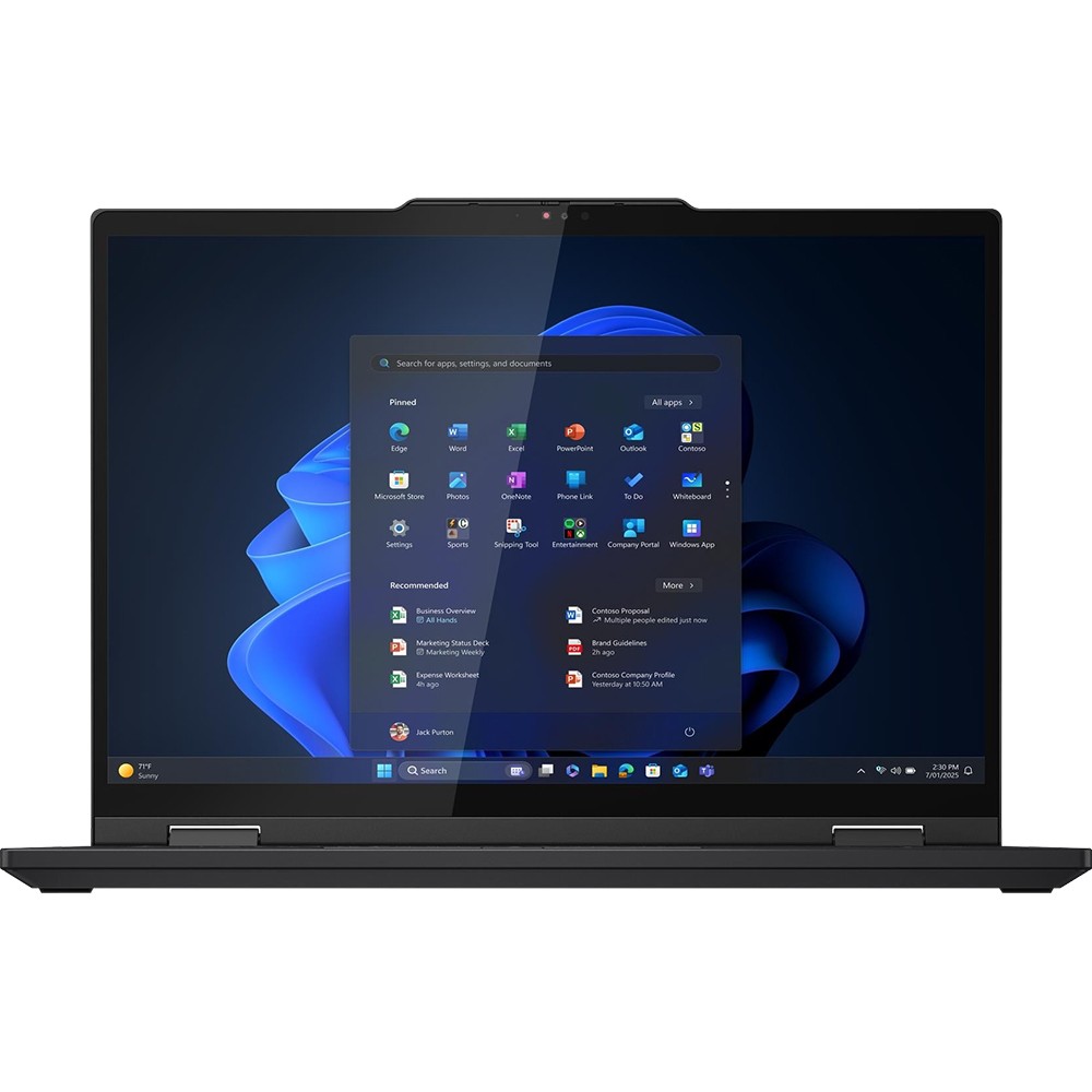 Lenovo ThinkPad T14s 2-in-1 Gen 1 Laptop 16G in Black – 21R30011US
