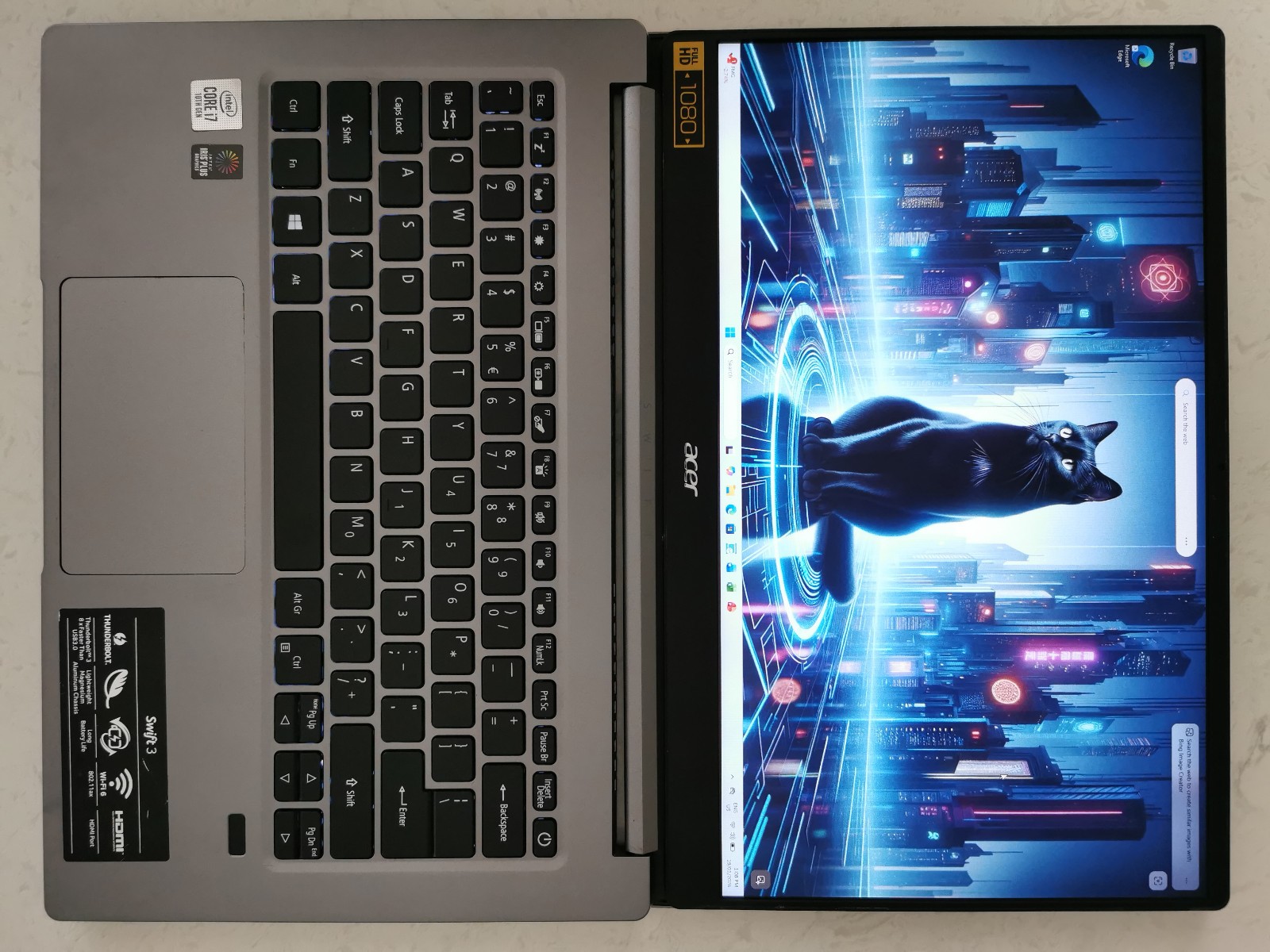 Acer Swift 3 Intel Core i7 16GB DDR4 512GB (or 1TB) NVMe SSD FHD 14 Inch Laptop