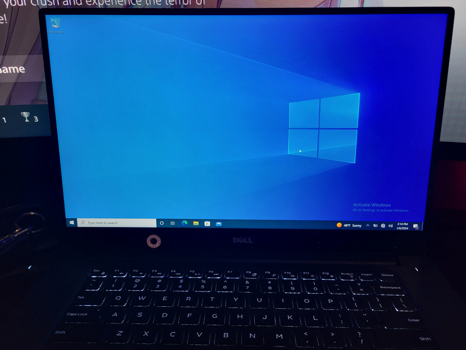 Dell XPS 9560 15.6″ Laptop/Intel i5-7300HQ/8GB Ram/1TB HDD+32GB SSD/GTX 1050/W10