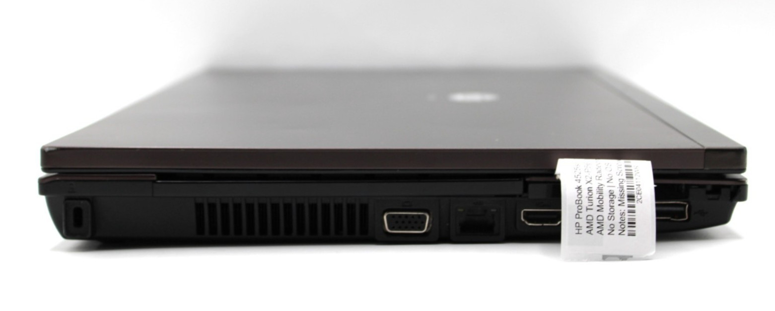 HP ProBook 4525s AMD Turion-P560@2.50GHz 8GB DDR3 NO STORAGE OR OS *USED/TESTED*