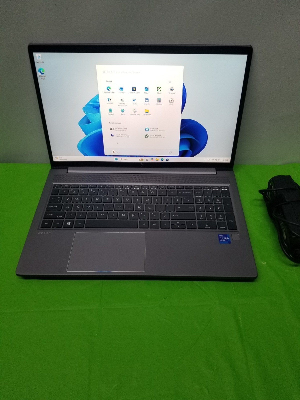HP ZBook Power G8 15.6″ FHD Intel i7-11850H 32 GB 512 GB SSD,WIN 11 PRO 2.50GHZ