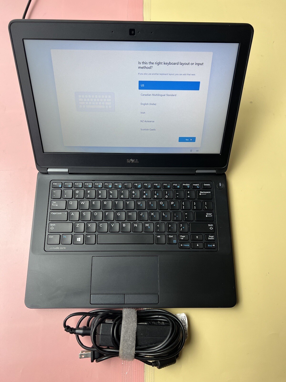 Dell Latitude E5270 Core i5-6300U 12GB RAM 256GB SSD WEBCAM BACKLIT BLUETOOTH