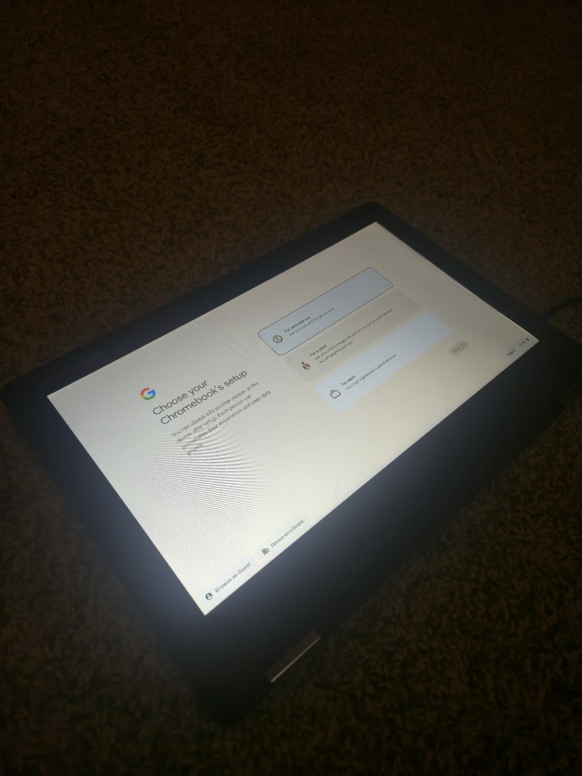Acer Chromebook Spin 11 2 in 1 11.6″ Touchscreen Intel 4GB RAM 32GB HD