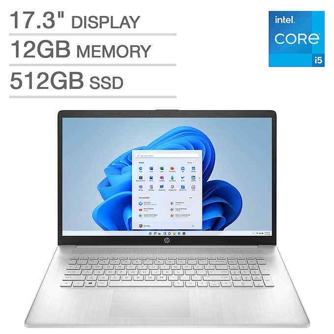 HP 17-cn1063cl 17.3″ Laptop Notebook i5-1155G7 12GB 512GB SSD Win11 New No box