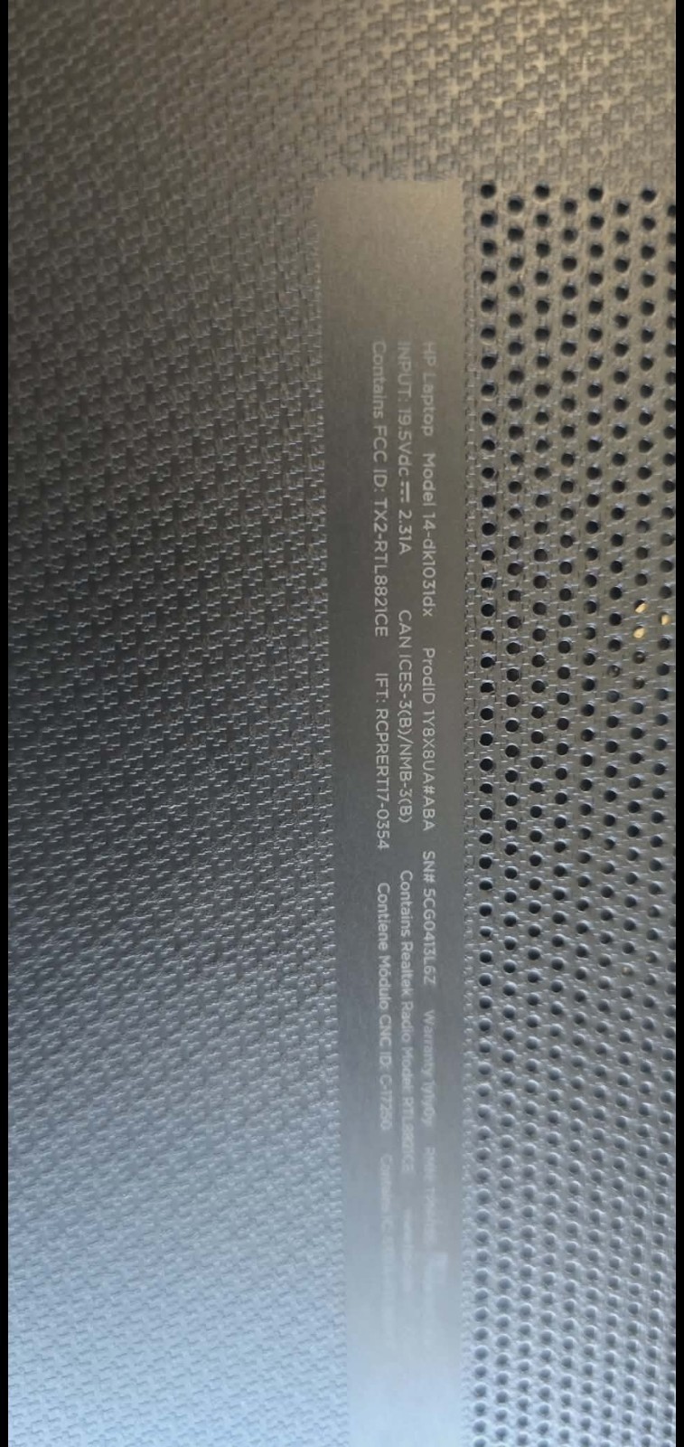 HP 14-dk1031dx Ryzen 3 3250U 8GB 1TB HDD – Blue Screen Issue For Parts or Repair