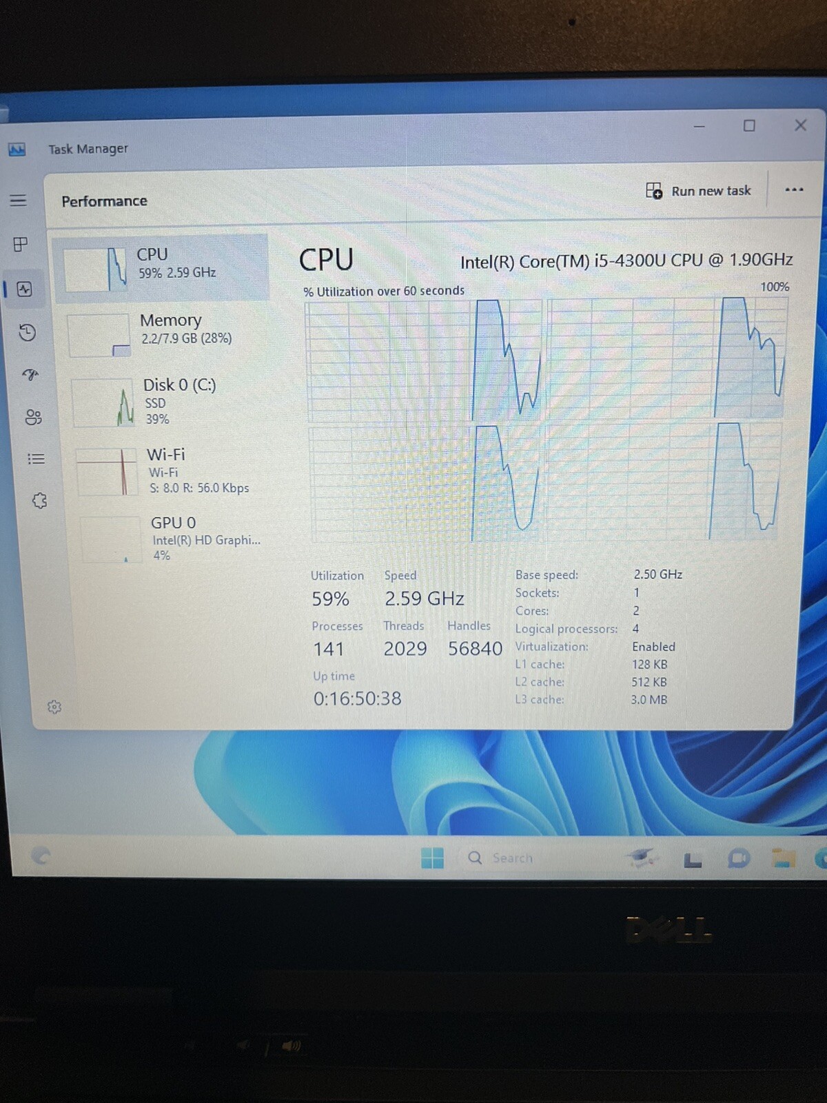 Dell Latitude E7440 14 inch 128GB, Intel Core i5 4th Gen., 2.5 GHz, 8GB Ram