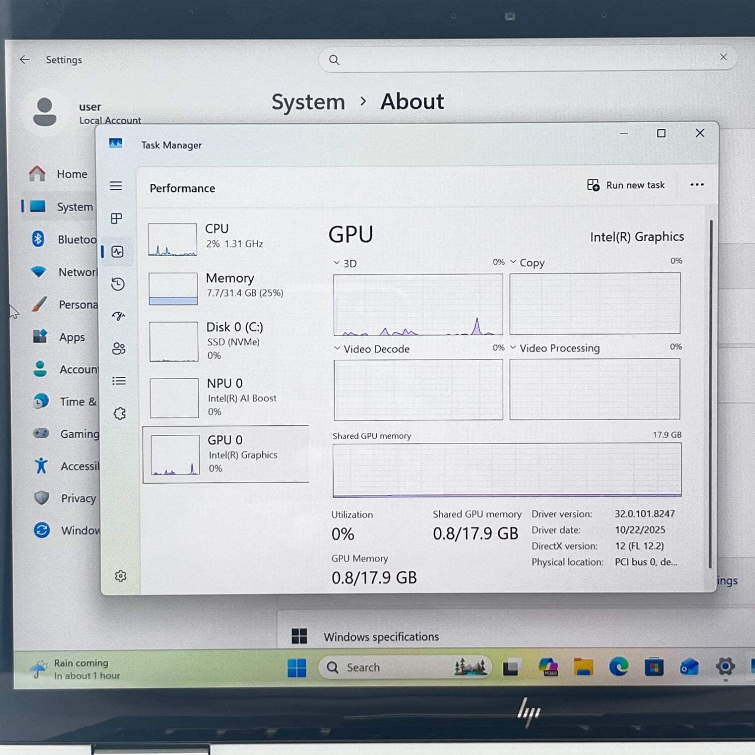 HP EliteBook x360 830 G11 13.3″ ultra 5 135u 1.6GHz 32GB RAM 512GB SSD