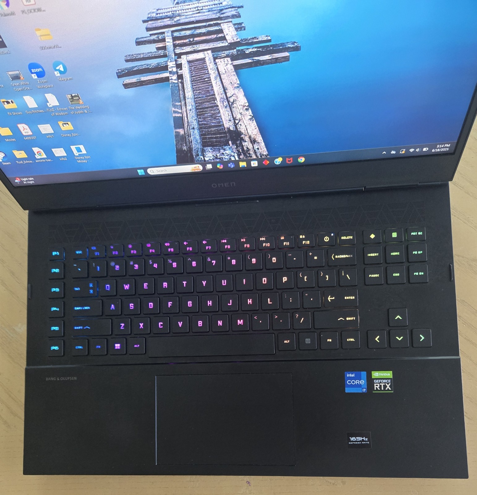 Omen 17-CK1797NR, i7-12800HX WIN 11, 16GB RAM, RTX 3070TI, 1TB SSD Gaming Laptop