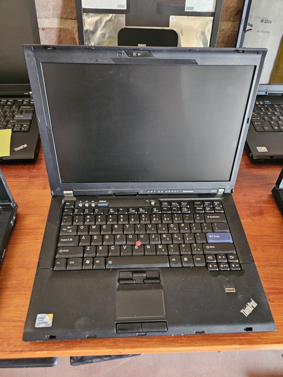 Lot 6 Lenovo ThinkPad Laptops T500 T420 T410 T400 NO HDD For Parts Repair Rebld