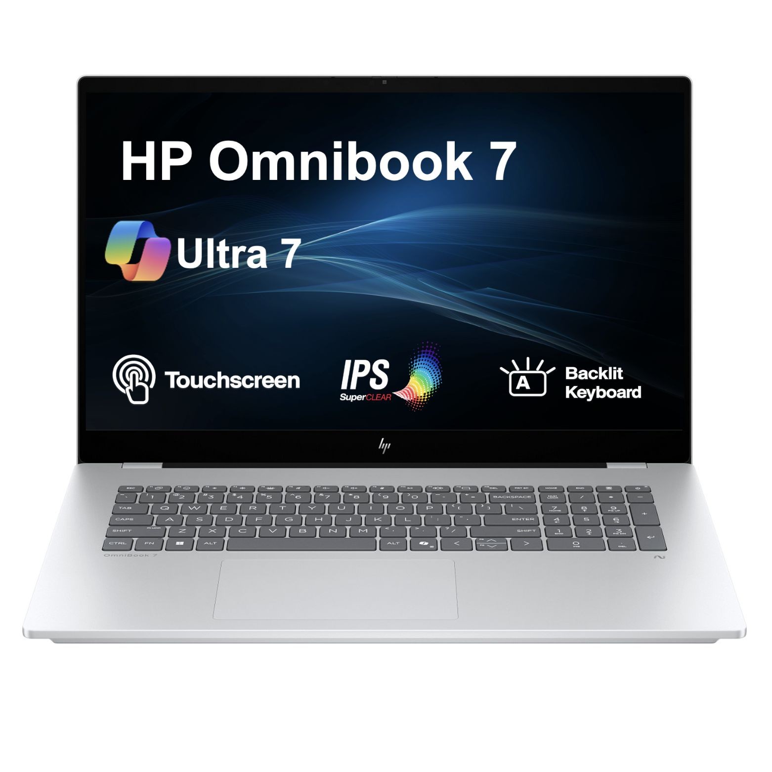 HP Omnibook 7 17.3″ FHD Touch Intel Ultra 7-258V 2.2GHz 32GB 1TB SSD W11H Laptop