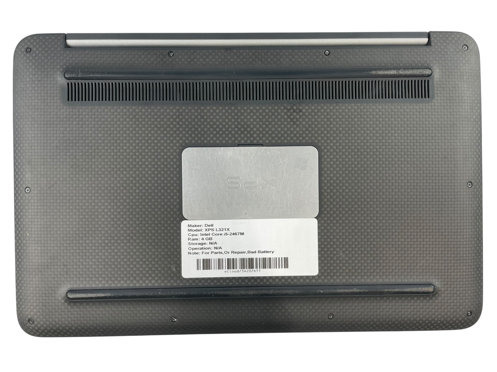 DELL XPS L321X Intel Core i5-2467M 4 GB