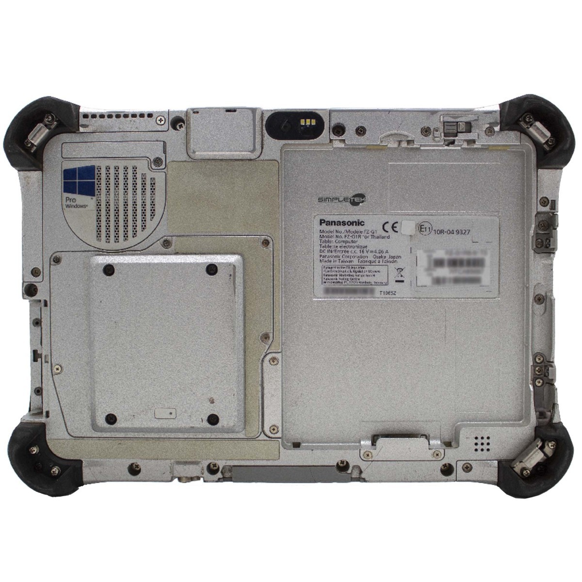 Panasonic Rugged Touchpad FZ-G1 10″ Tablet i5 8GB 4TB Windows W10 Pro Touch