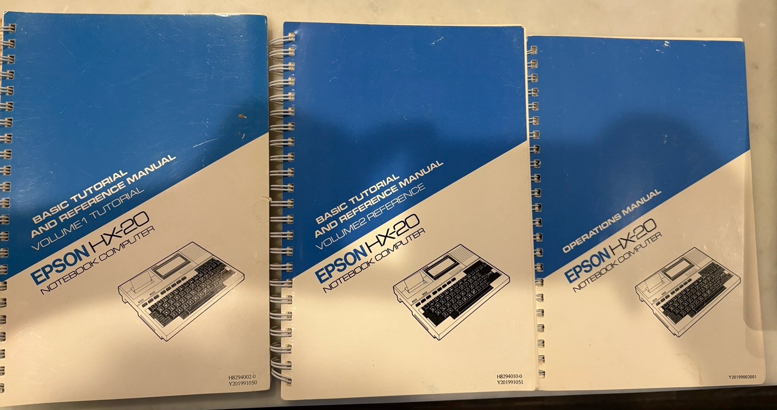 RARE FUNCTIONAL – EPSON HX-20 Vintage Notebook Computer w/ Case & Manuals