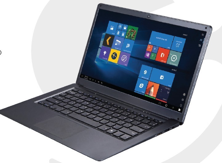Notebook EWT147 14.1″ Computer with Intel Atom Quad-Core Processor, 4GB Memory