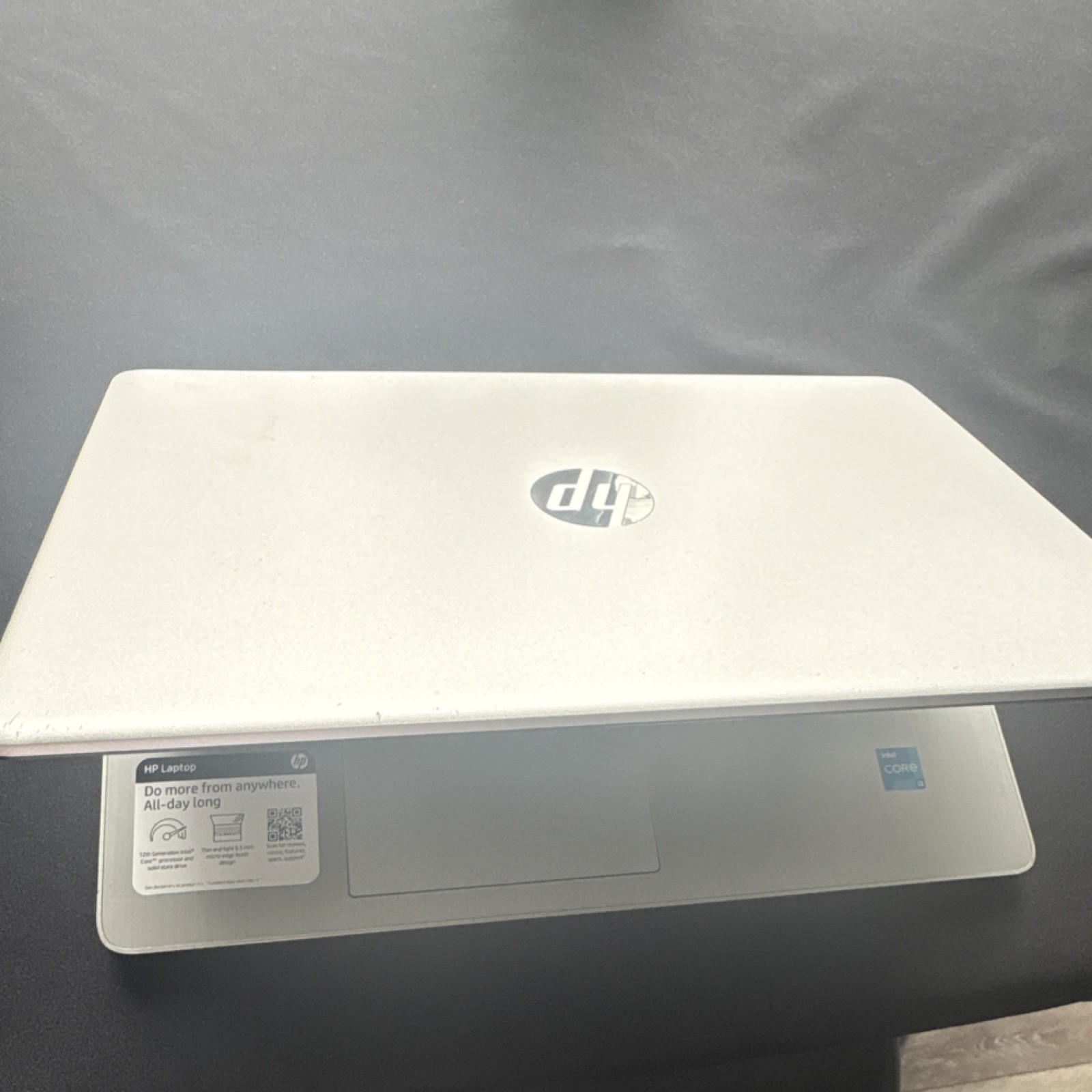 HP 12th Gen Intel Core i3 Notebook SSD Silver Integrated Graphics