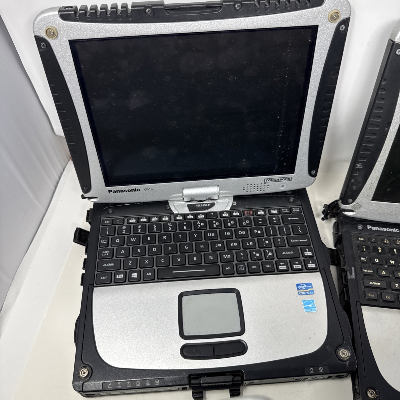 Lot of 5 Panasonic Toughbook CF-19 – UNTESTED- For Parts Unit AS IS