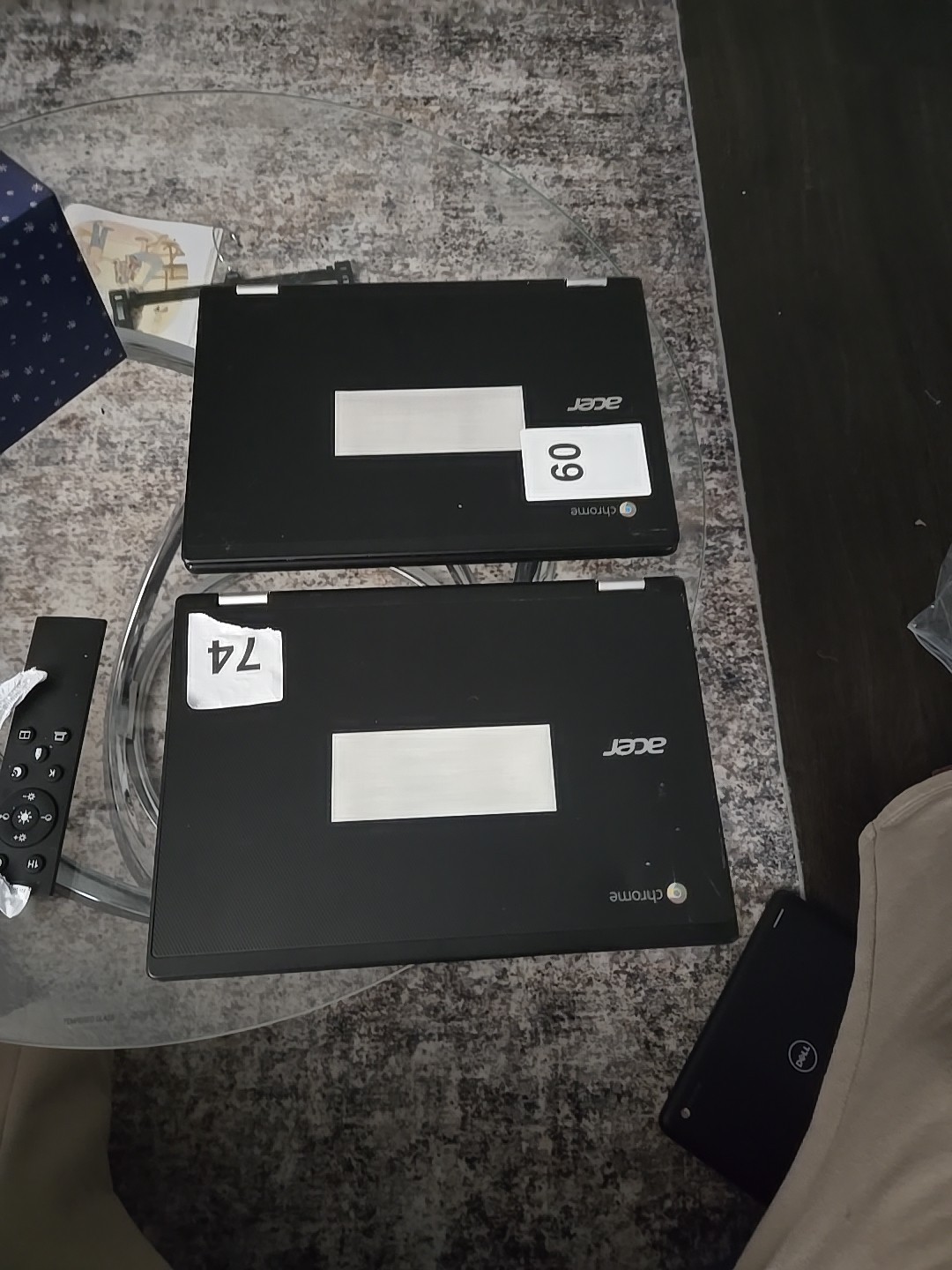 Lot of 2 Black Acer Chromebook C738T series, model – N15Q8. Touch Screen