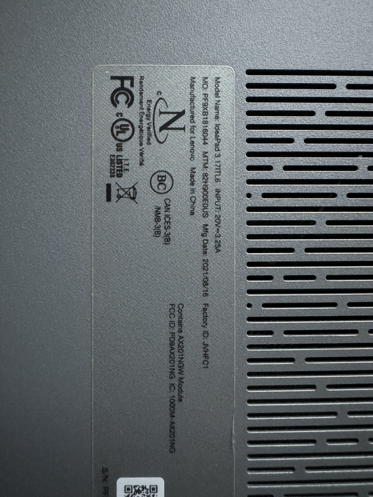 lenovo laptop ideapad 3