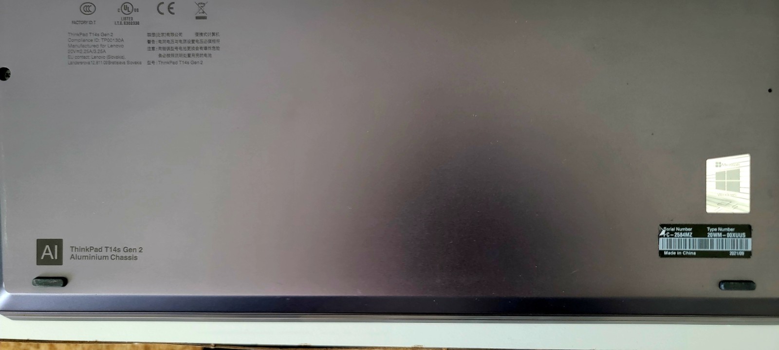 HP Thinkpad Laptop T14s Gen 2 (Type 20WM, 20WN) – *GREAT CONDITION*