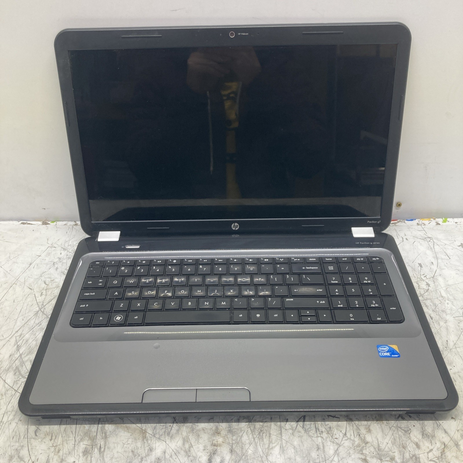 HP PAVILION G7 INTEL I3 M370 2.40GHz 6GB no HDD Boot to BIOS