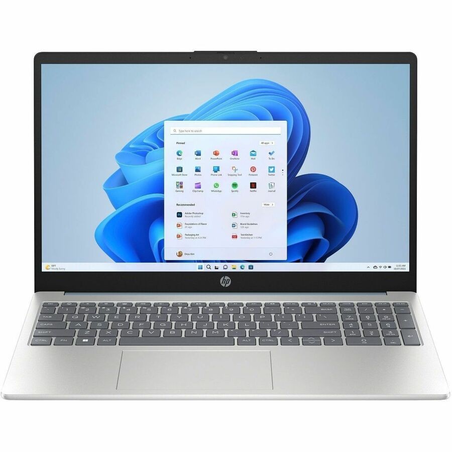 HP 15-fd0107ds 15.6″ Laptop N100 4GB 128GB Flash W11HS Moonlight Blue Very Good