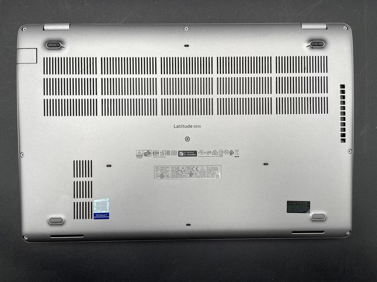 Dell Latitude 5510 Used 15.5″ (i7-10610U-16GB-256GB NVMe)