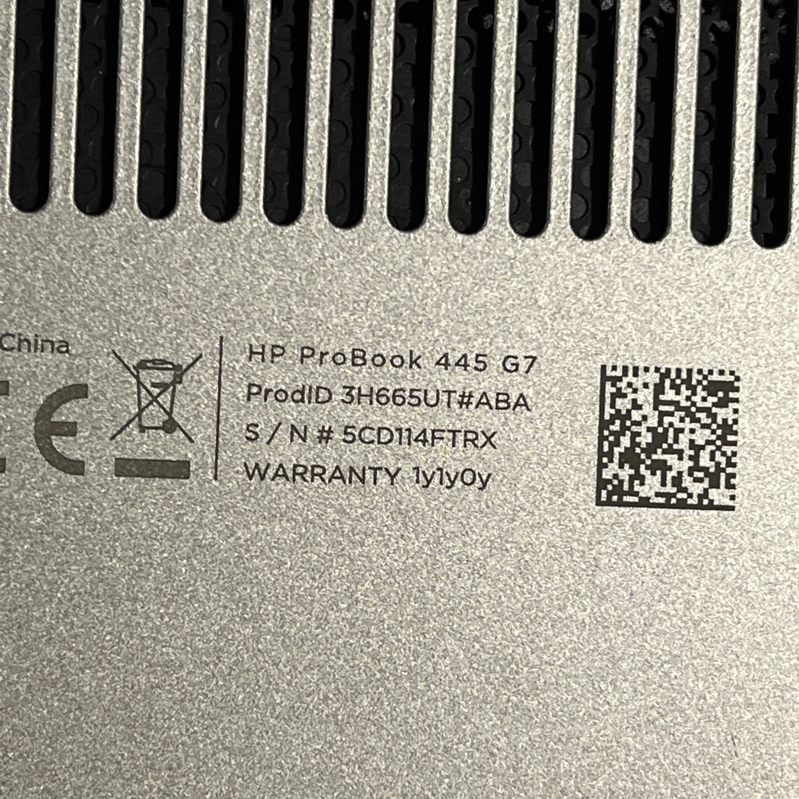 HP PROBOOK 445 G8 AMD RYZEN 5 4500U NO RAM NO HD