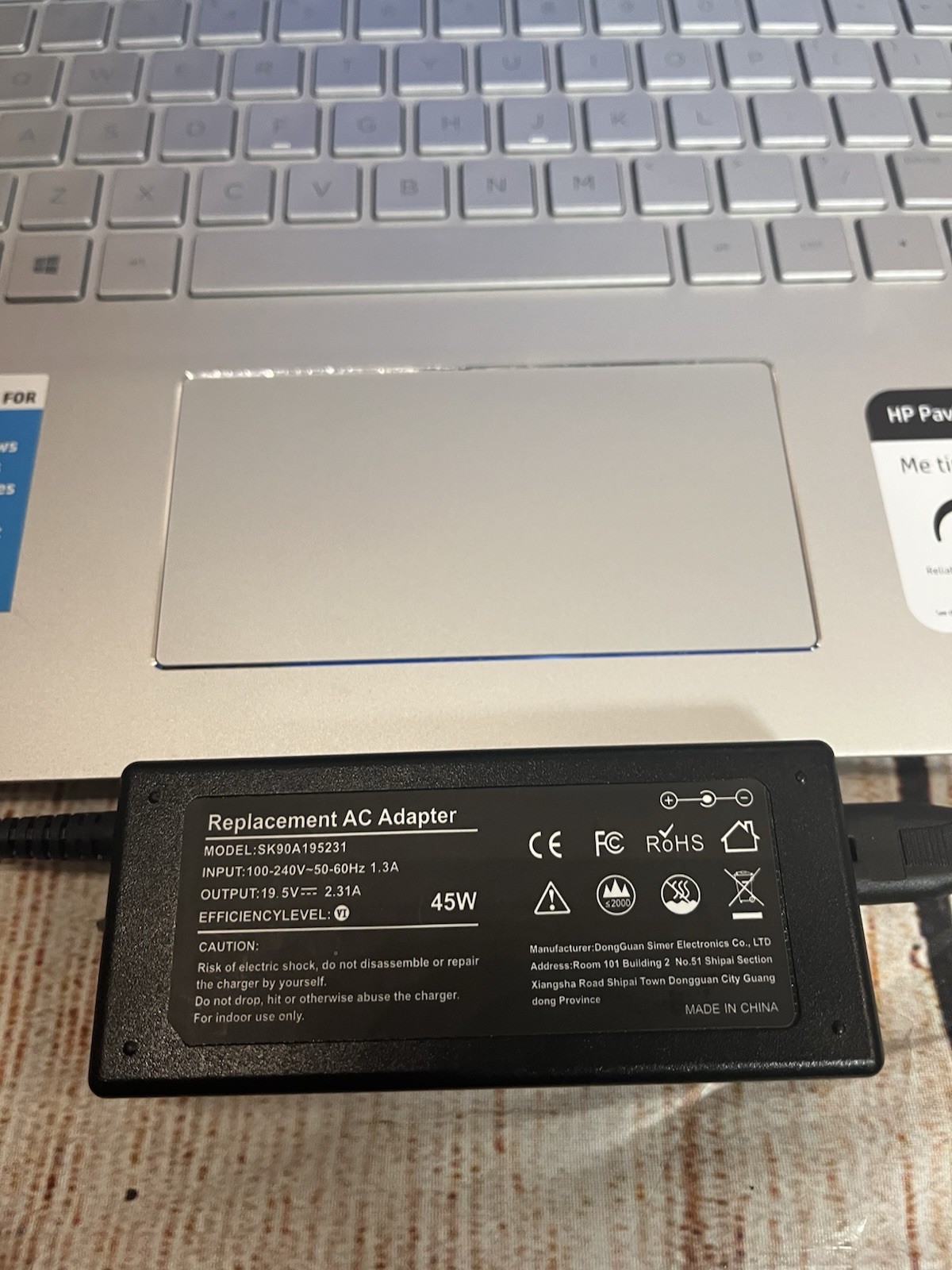 HP Pavilion 15.6 15-CC020nr Touch FHD 1920×1080 2.7GHz i7-7500U 12GB 1TB SSD