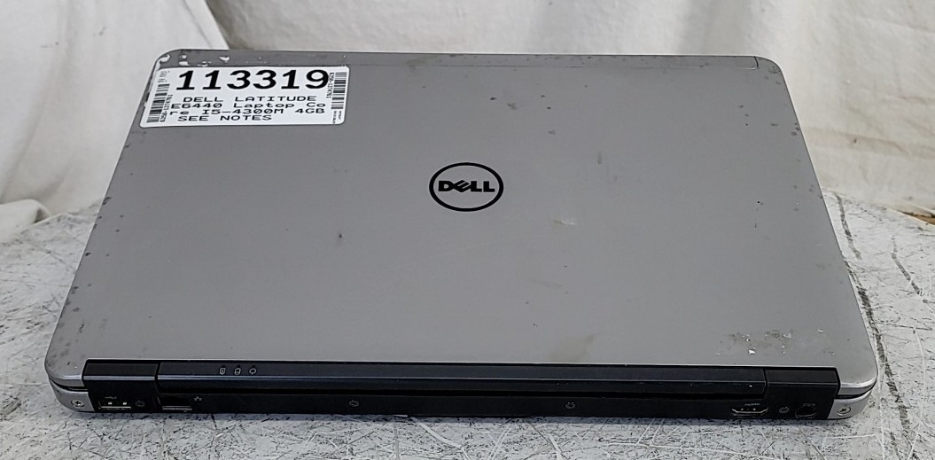 DELL LATITUDE E6440 Laptop Core I5-4300M 4GB SEE NOTES