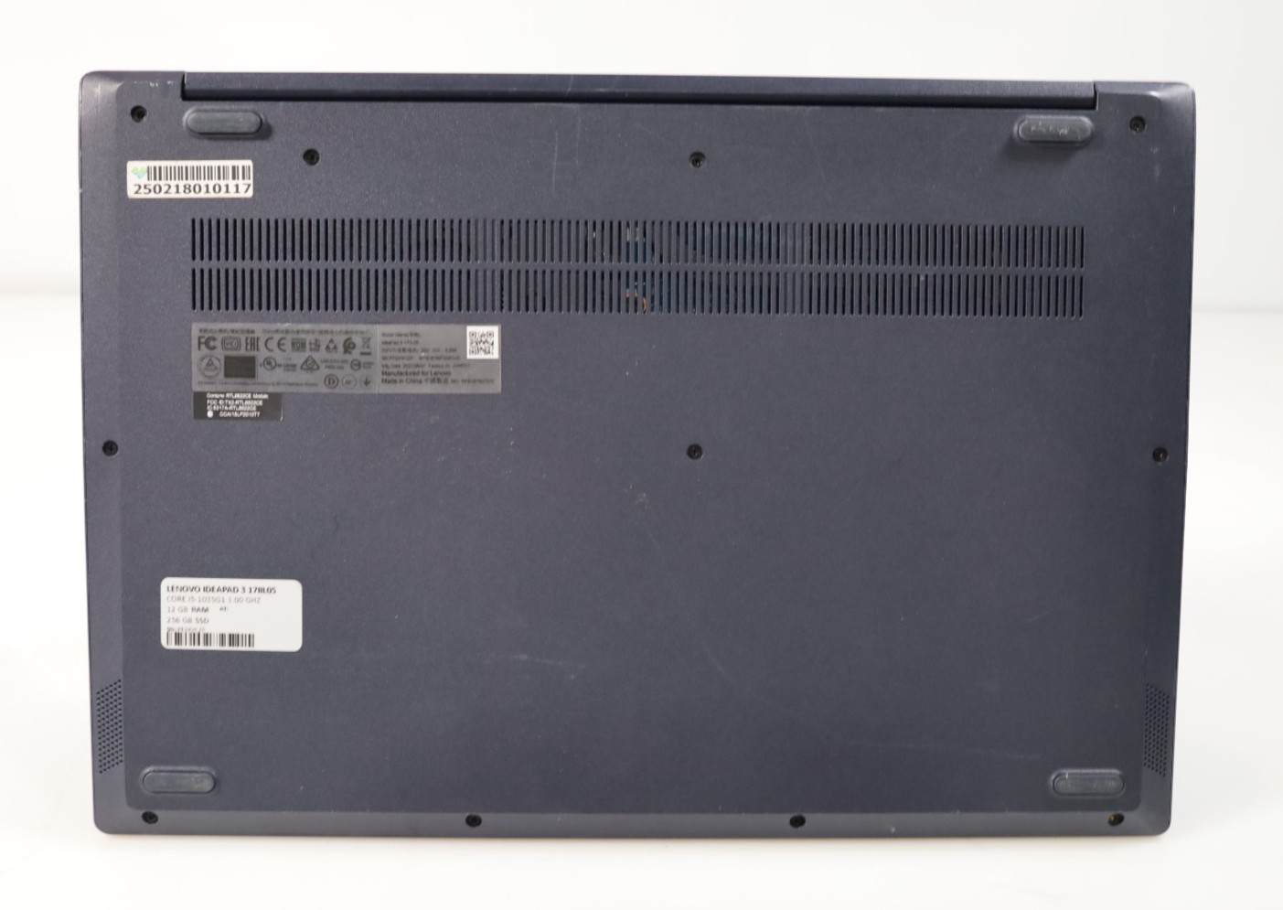 Lenovo Ideapad 3 17IIL05 17.3″ Intel i5-1035G1 12GB DDR4 No HDD COA OS