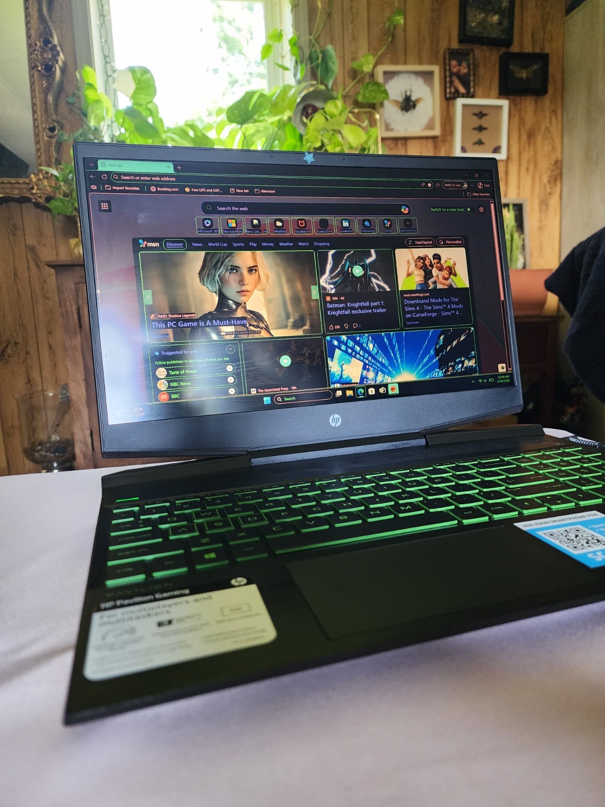 HP Pavilion Gaming 15.6″ i5-9300H 8GB 256GB SSD GTX 1050 Win 11 Black