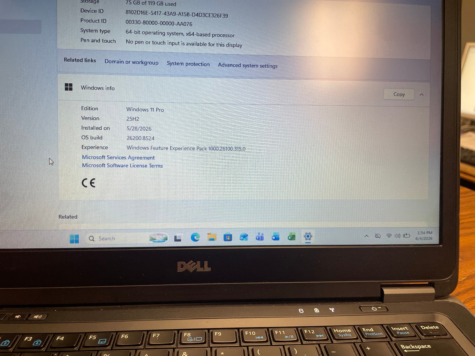 Dell Latitude E7440 14″ Laptop i5-4300U 8GB RAM 120GB SSD Windows 11 Pro Office