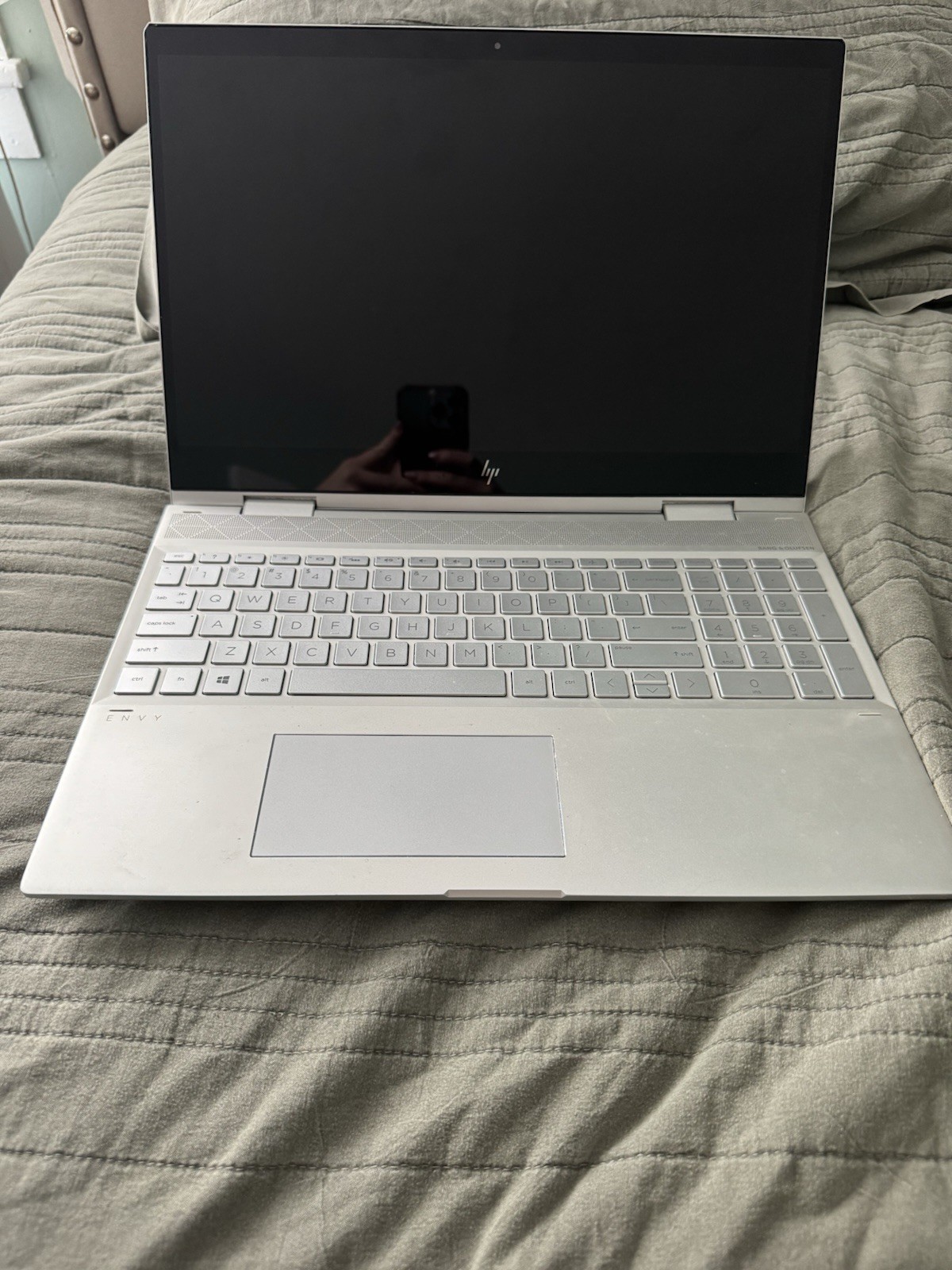 HP ENVY Silver Notebook/Laptop Windows 11 Home Built-in Webcam Microphone