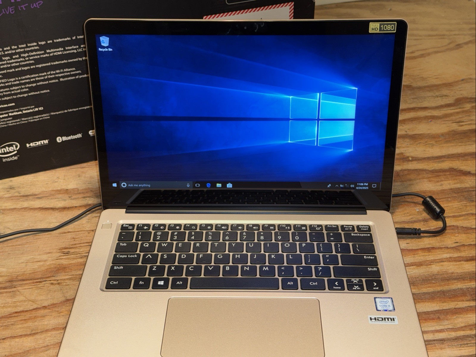 AVITA Clarus CN6314 F551 Gold HDMI 14″ Intel Core i5 7th Gen Laptop For Parts