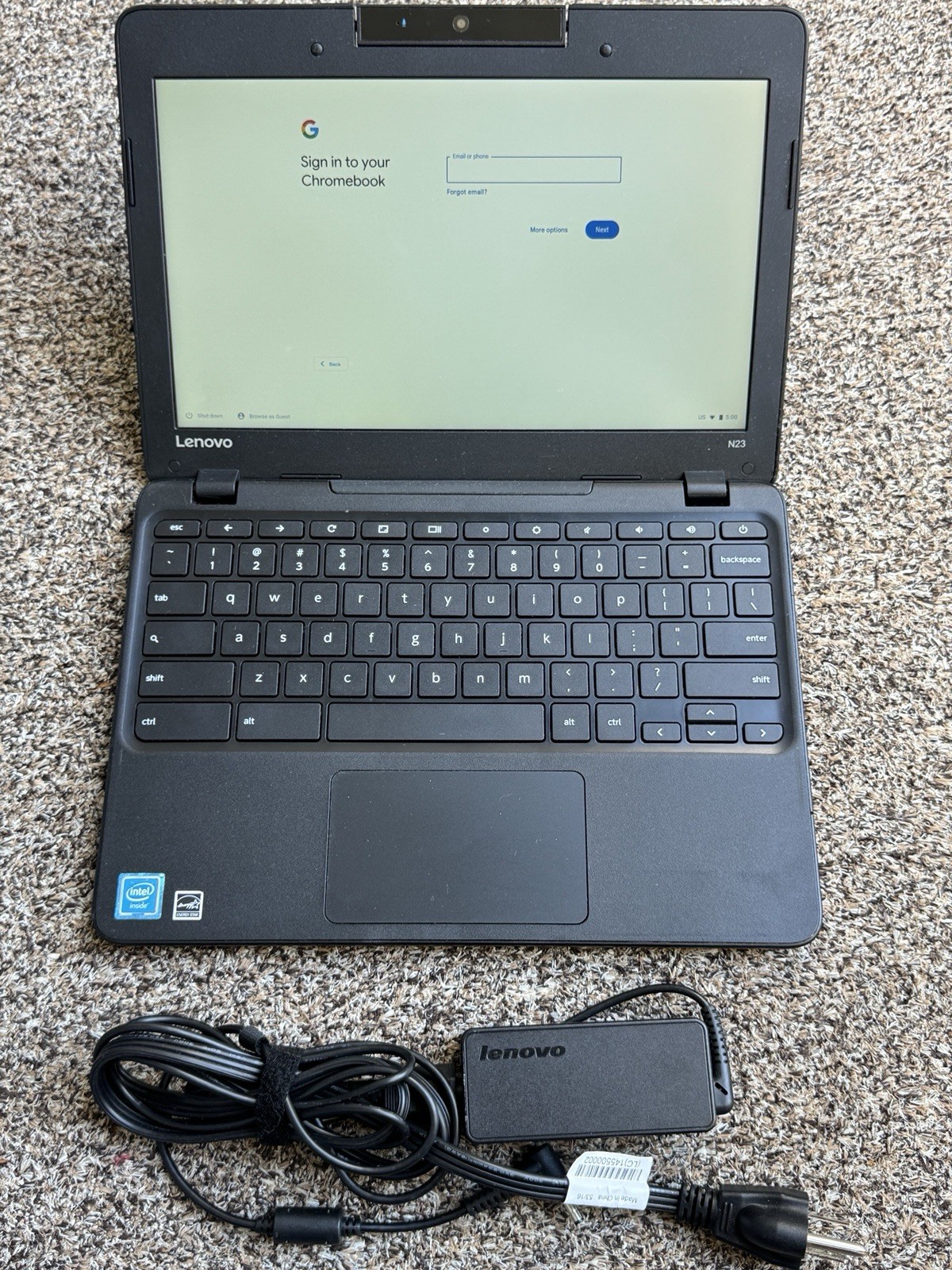 Lenovo Chromebook N23 Laptop 11.6″ Intel Celeron 4GB RAM 16GB SSD Chrome OS