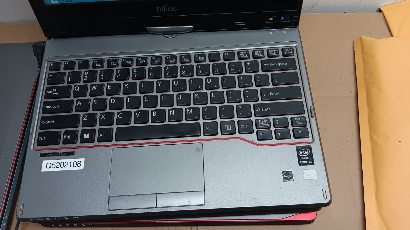 Lot of 4 Fujitsu LifeBook T726 T725 Laptops For Parts or Repair