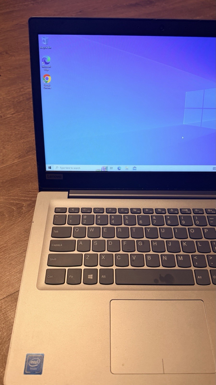 Lenovo Silver Laptop Intel Core Windows 15.6″ Integrated Webcam