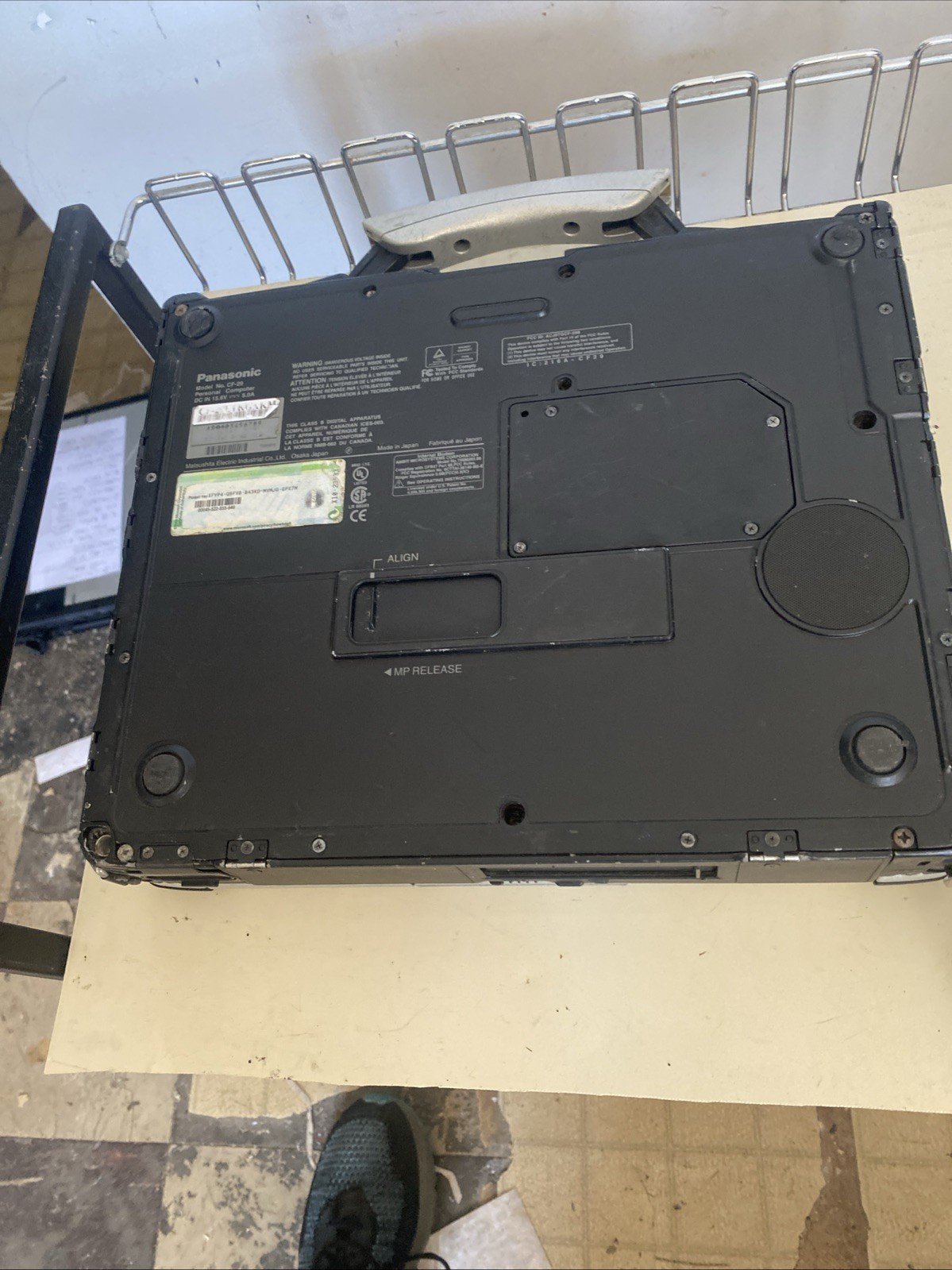 Panasonic ToughBook 29 13.3in. (40GB, Intel Pentium M, 1.3GHz, 256MB) XPP TS