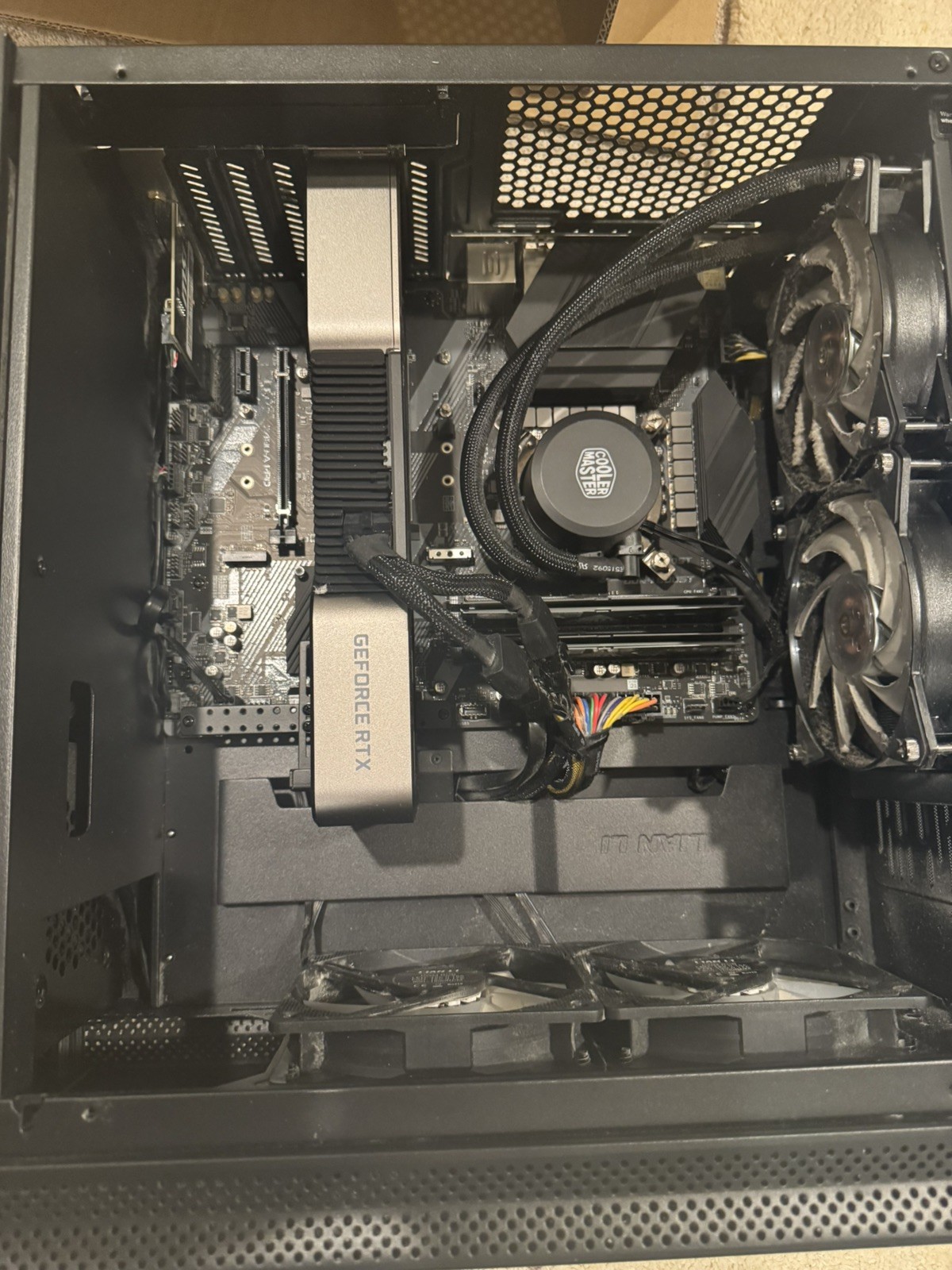 PowerSpec Gaming PC RTX 3080 Ti i9-10850K 32GB RAM + MSI 27″ 1440p 165Hz NO SSD