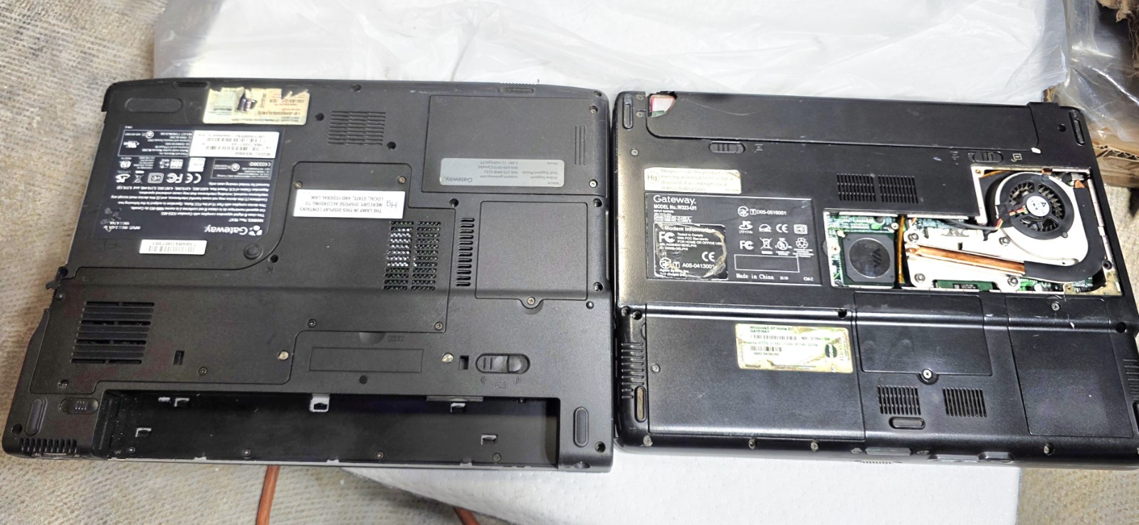 7 LOT Laptop PARTS & REPAIR Asus DELL GATEWAY HP
