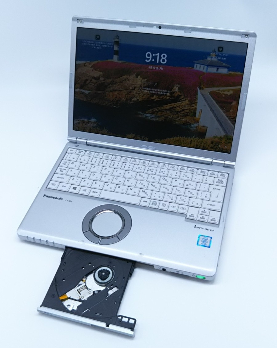 Panasonic Let’s Note CF-SV9 i5-10310U 16GB 512GB SSD 12.1 Wi-Fi DVD USED JP w/AC