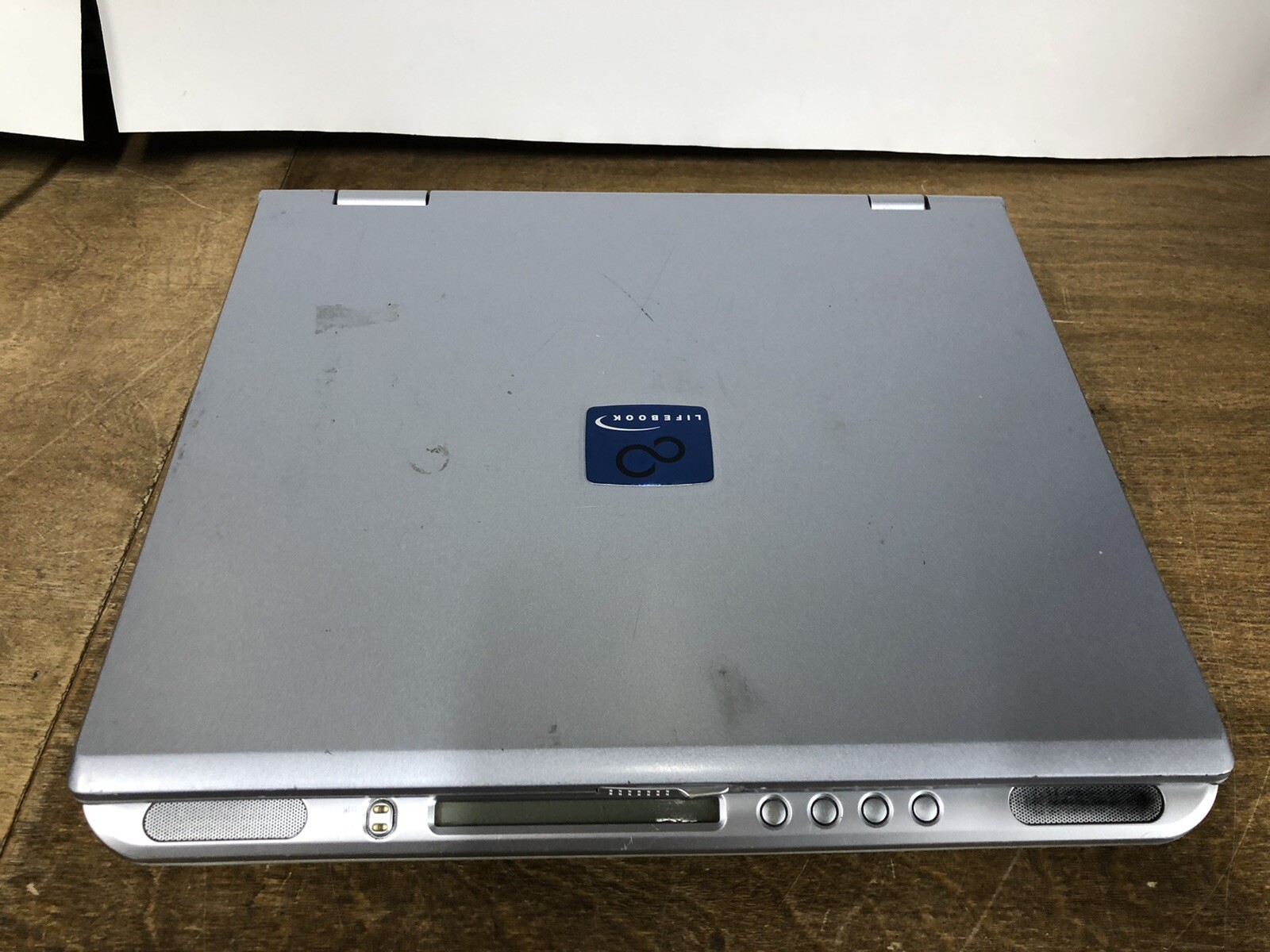 VINTAGE FUJITSU LIFEBOOK C CP153314 WINDOWS XP LAPTOP FLOPPY BOOTS BAD FAN