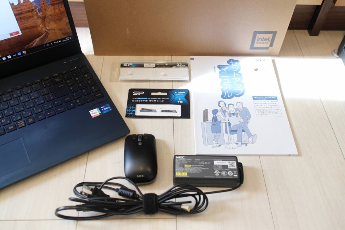 SSD 1TB + 32GB office 2021 LAVIE Direct N15 i7 1165G7 32GB SSD 1TB n127