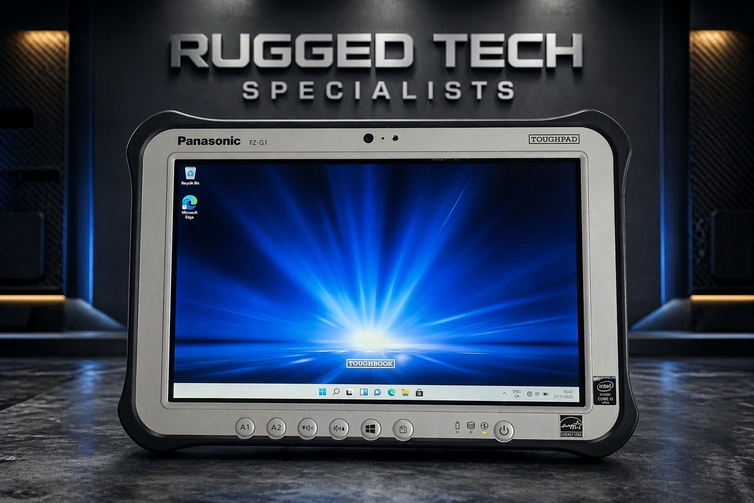 Panasonic Toughpad FZ-G1 i5 8GB 128GB RJ45 A Grade Win 11 Rugged Tablet