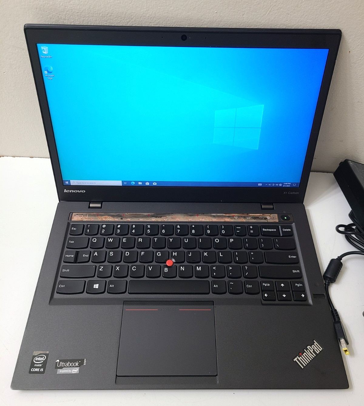 Lenovo ThinkPad X1 Carbon Laptop Intel Core i5 4th Gen 14″ Screen 4GB RAM 128GB