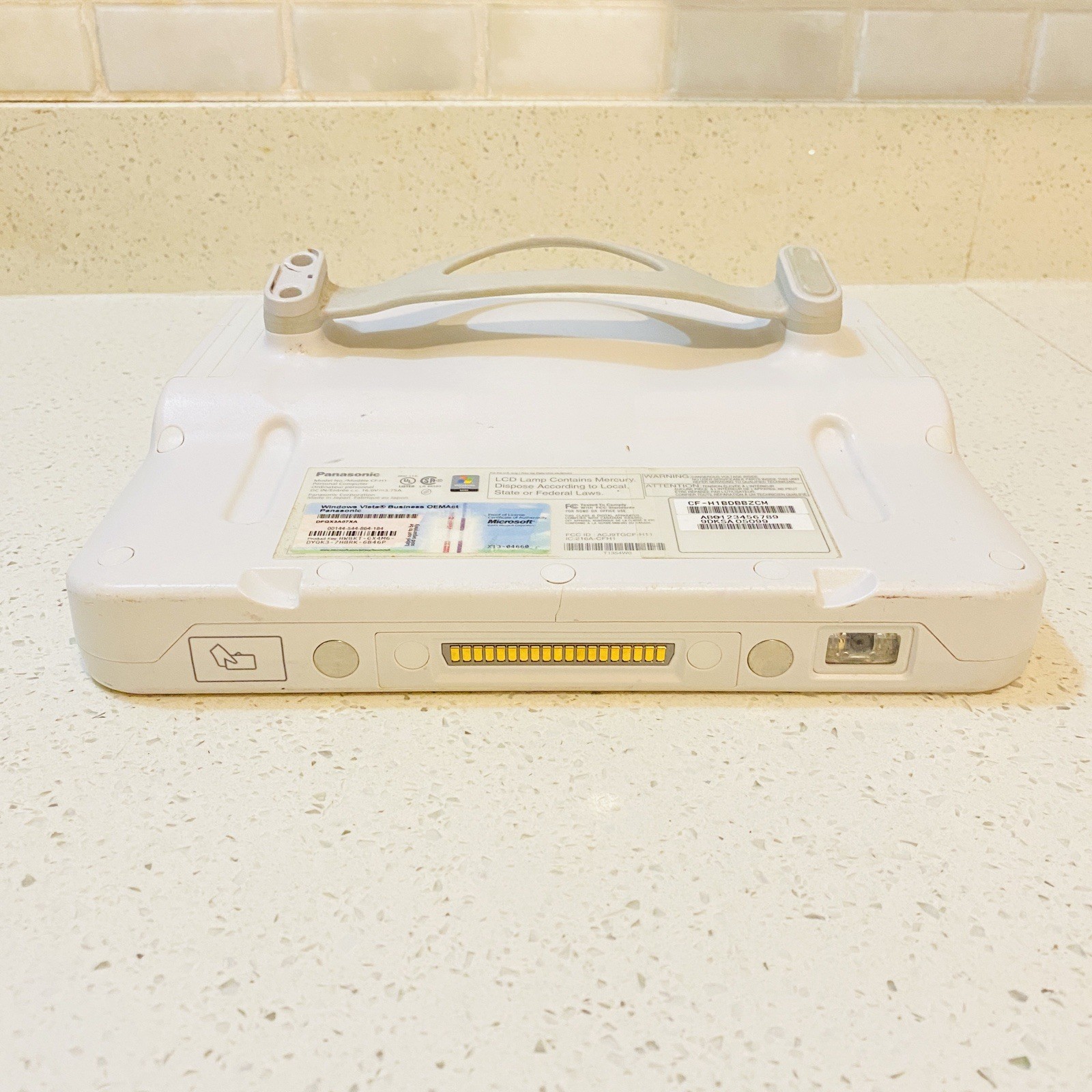 Vintage Panasonic Toughbook CF-H1 Tablet w/ Dock Windows 7 80GB HDD Read…