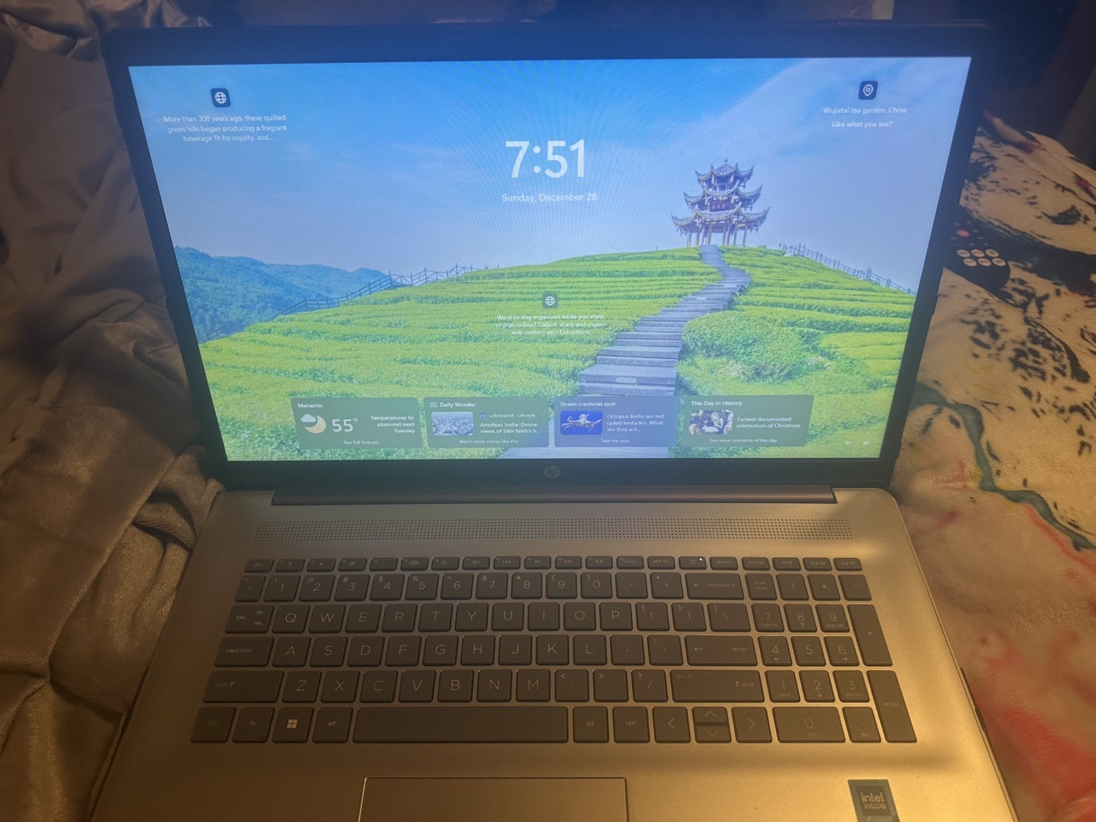 HP Laptop 17.3″ HD+ Intel N200 Up to 32GB RAM& 2TB SSD Win11 Pro+OFFICE Lavender