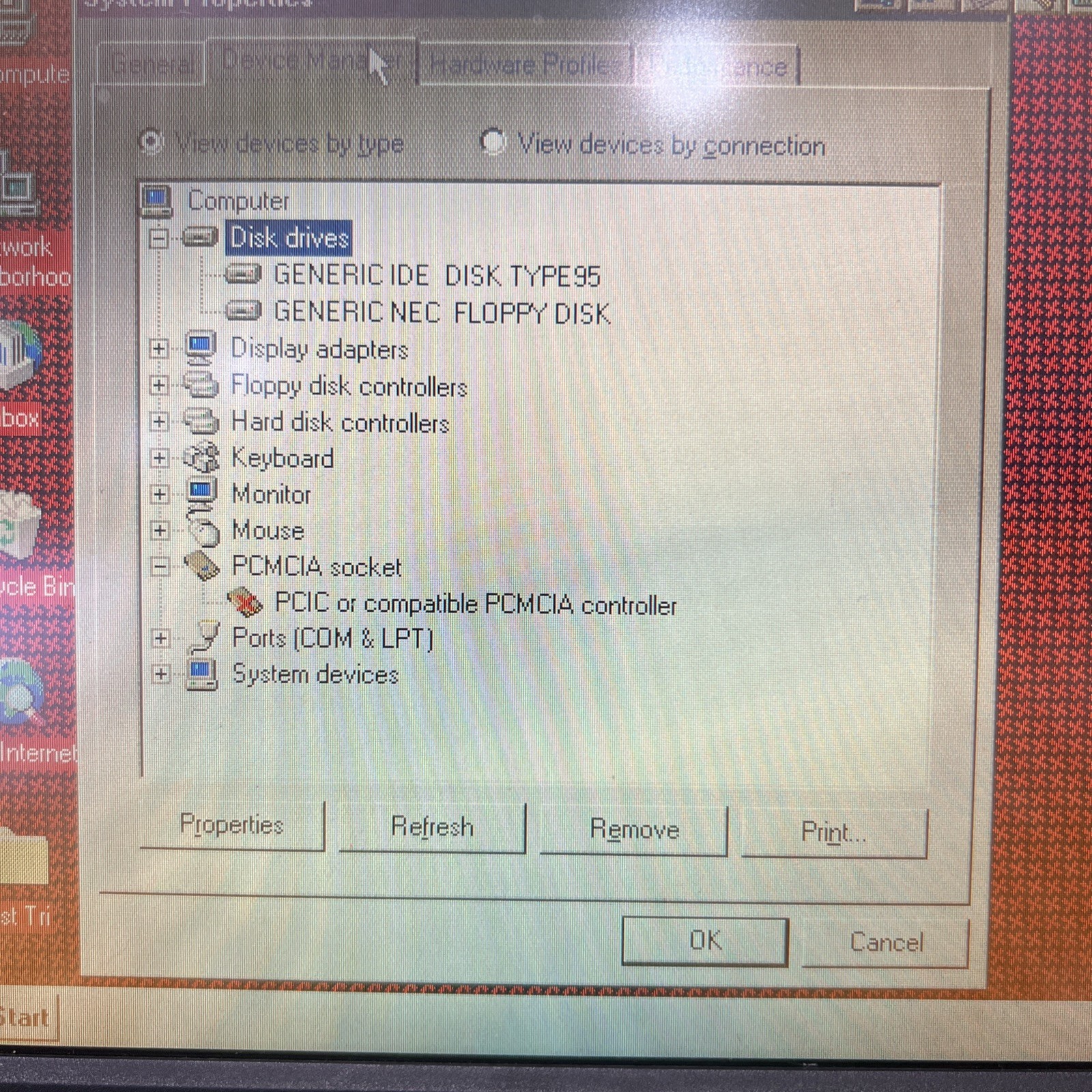 RARE IBM ThinkPad 360CS type 2620-20f 486 Win95 Laptop & Charger WORKING!